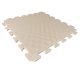 Коврик пазл EVA 50*50см толщина 10мм бежевый, мягкий теплый пол в детский 50*50см, 10мм
