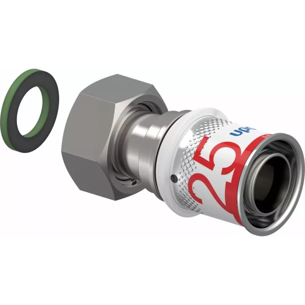 Штутер из нак. гайкой Uponor S-Press PLUS 25-G1"SN