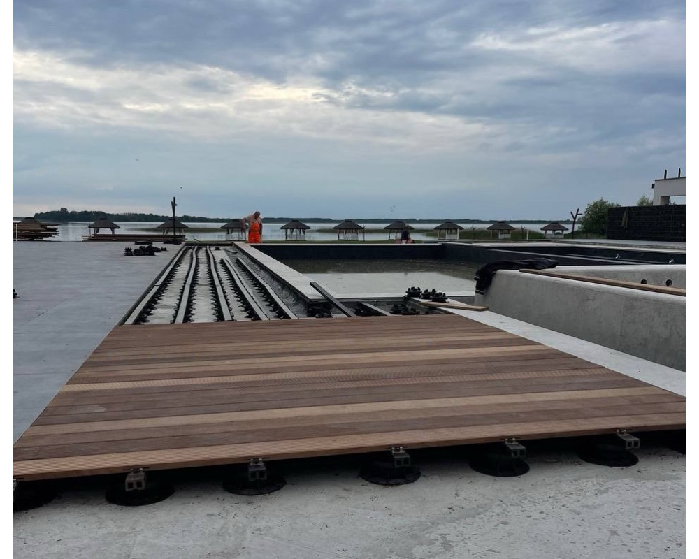 Delivery of adjustable supports to the city of Shatsk