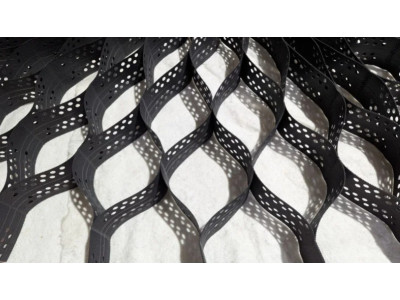 Георешетка для строительства ипподрома в Сколе