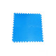 Коврик пазл EVA 50*50см толщина 10мм синий, мягкий теплый пол в детский 50*50см, 10мм