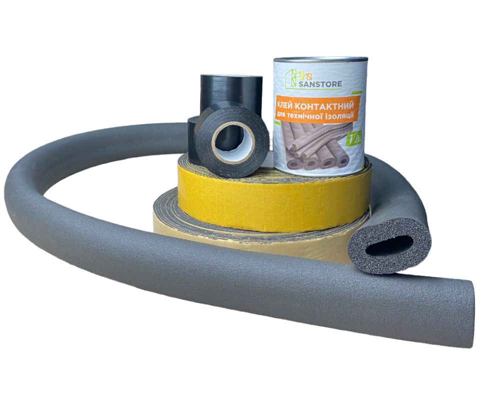 Монтаж каучуковой изоляции в условиях повышенной влажности и высокой температуры воздуха