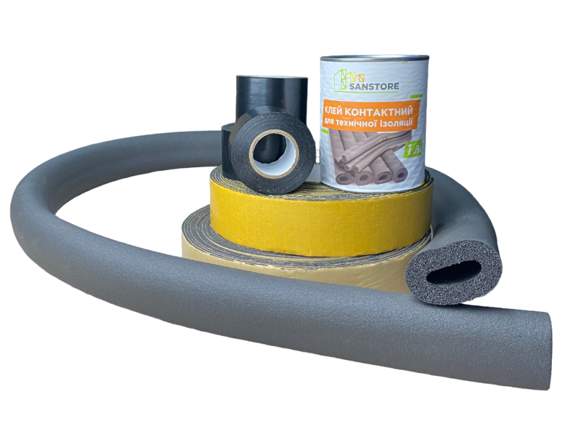 Монтаж каучуковой изоляции в условиях повышенной влажности и высокой температуры воздуха