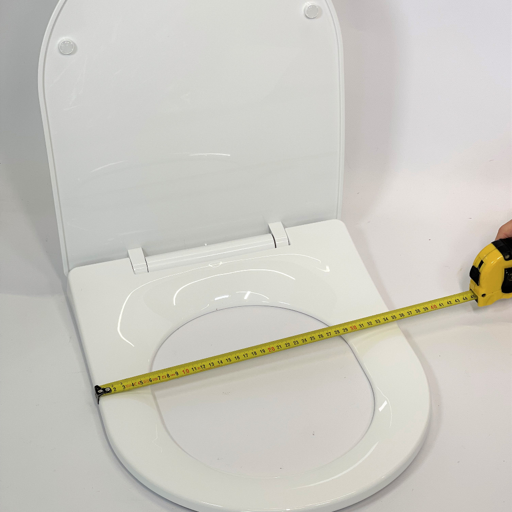 Крышка для унитаза из термопласта Short Inci 0342, Туалетное сиденье овальной формы с функцией быстрого снятия Крышка для унитаза из термопласта Short Inci 0342, Туалетное сиденье овальной формы с функцией быстрого снятия