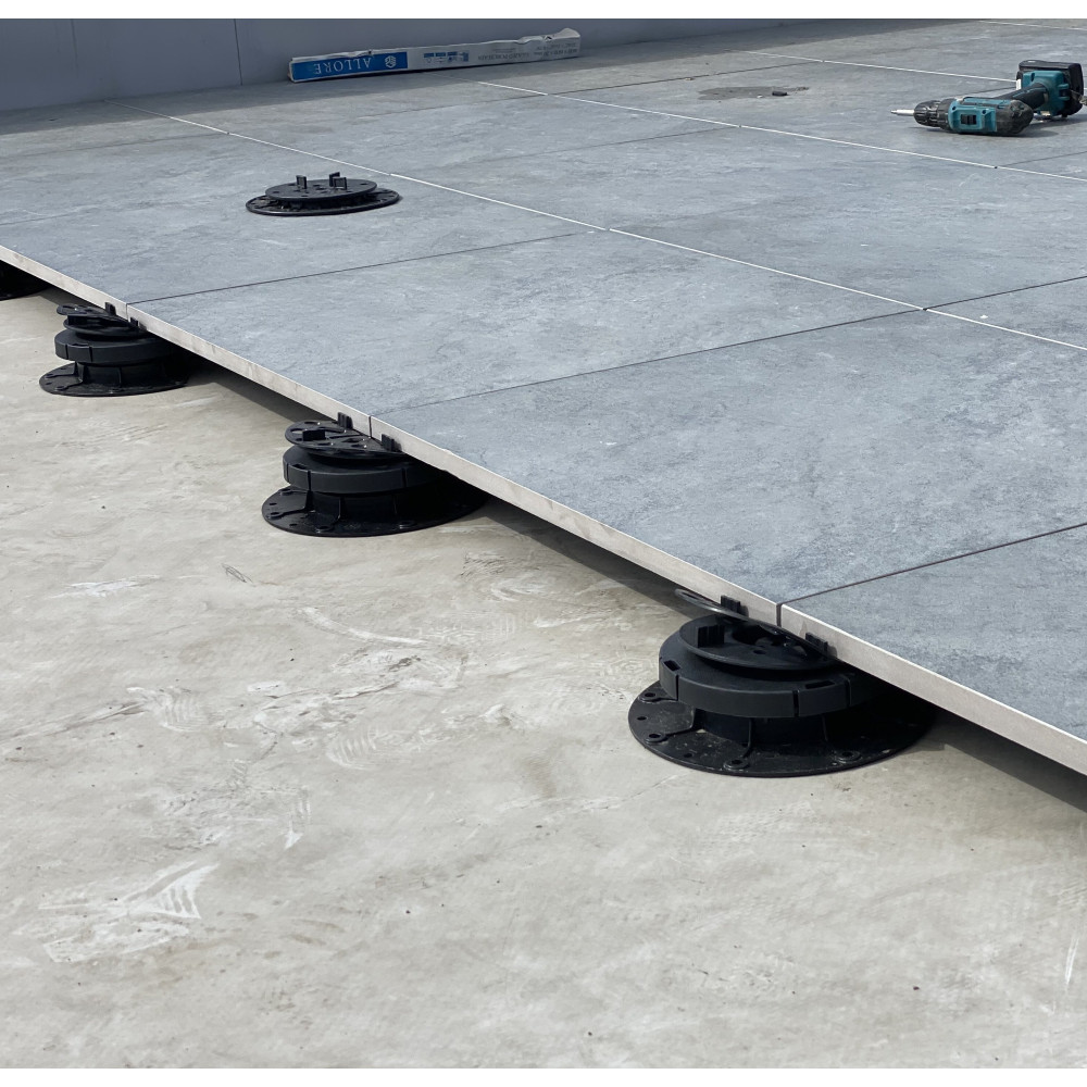 Регулируемая опора K-A0 Karoapp 28-40мм, опора для фальшпола под лаги и керамогранит Регулируемая опора K-A0 Karoapp 28-40мм, опора для фальшпола под лаги и керамогранит