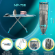 Гладильная доска с розеткой NOVELTY PRO NP-730, гладильная доска с подставкой под утюг