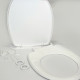 Сидіння для унітазу з термопласту з кришкою Akdeniz 0300, Овальне міцне і тверде сидіння для унітазу Сидіння для унітазу з термопласту з кришкою Akdeniz 0300, Овальне міцне і тверде сидіння для унітазу