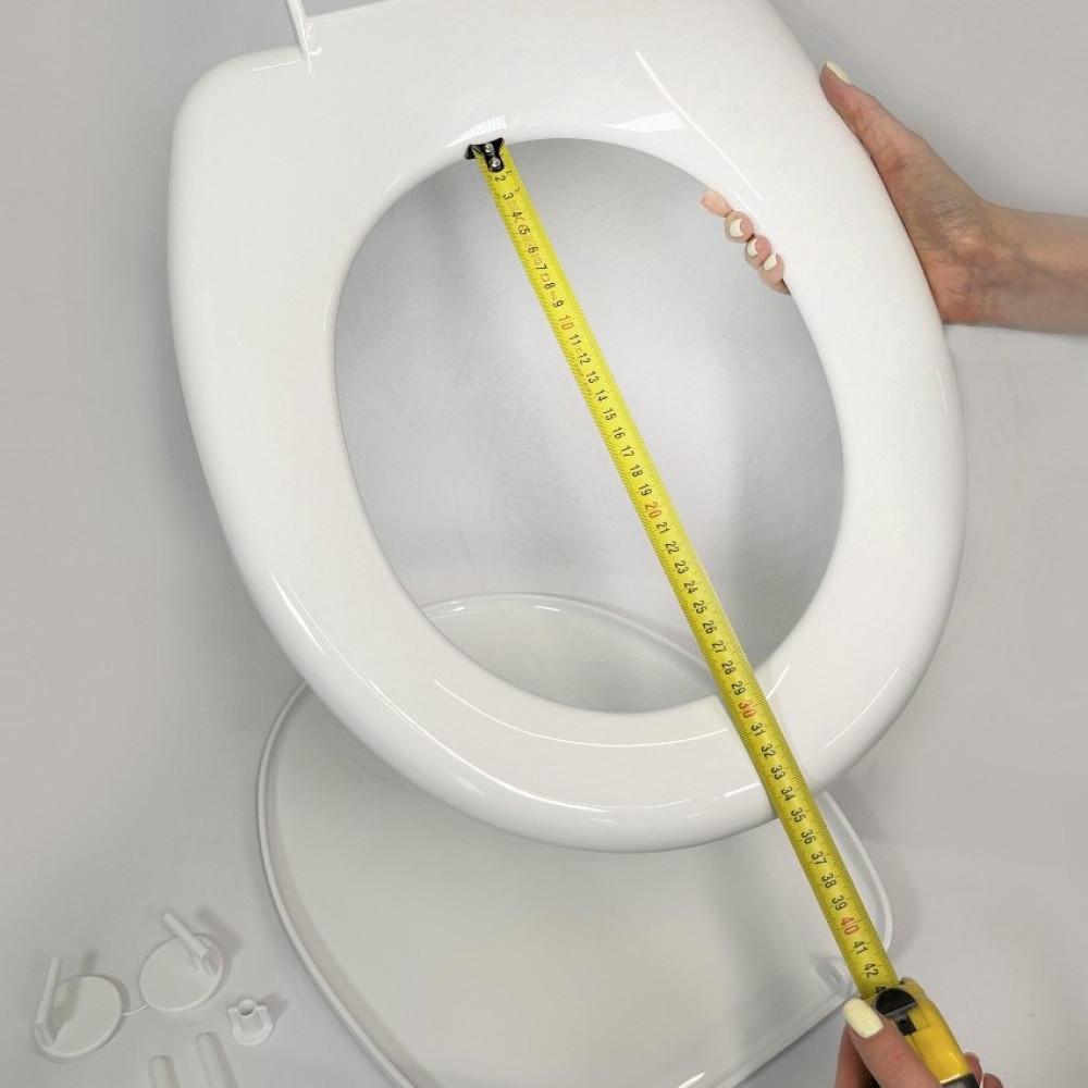 Сидіння для унітазу з термопласту з кришкою Akdeniz 0300, Овальне міцне і тверде сидіння для унітазу Сидіння для унітазу з термопласту з кришкою Akdeniz 0300, Овальне міцне і тверде сидіння для унітазу