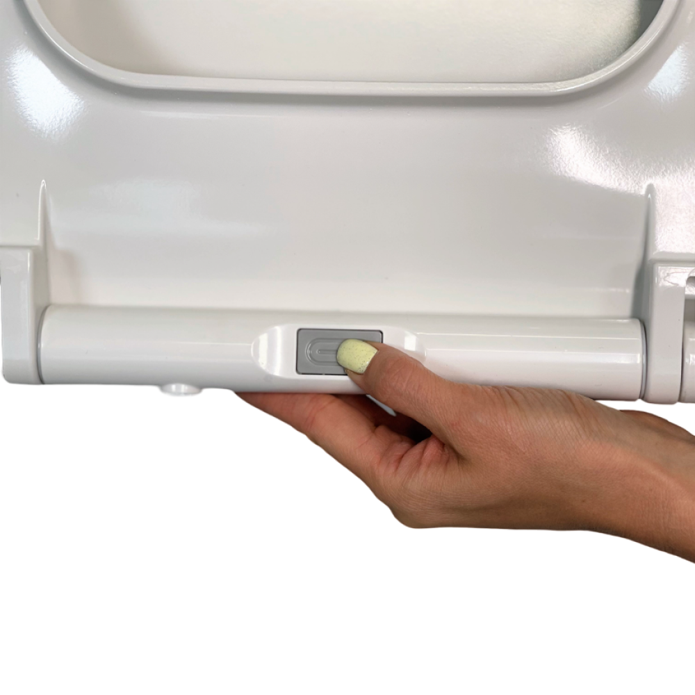 Крышка на унитаз из дюропласта с микролифтом Dolce 0406, Бесшумное туалетное сиденье для общественных мест Крышка на унитаз из дюропласта с микролифтом Dolce 0406, Бесшумное туалетное сиденье для общественных мест