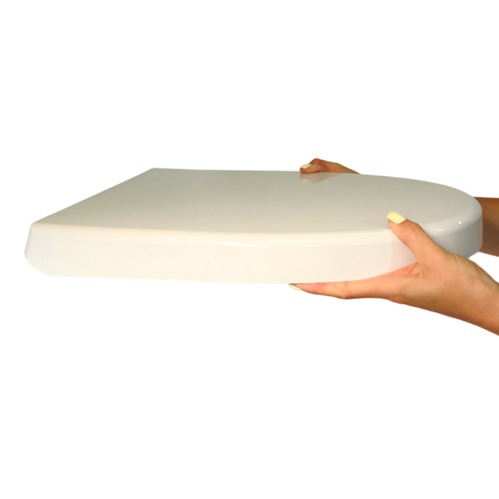 Туалетное сиденье с микролифтом из дюропласта Style 0408, Сиденье для унитаза с антибактериальным покрытием Туалетное сиденье с микролифтом из дюропласта Style 0408, Сиденье для унитаза с антибактериальным покрытием