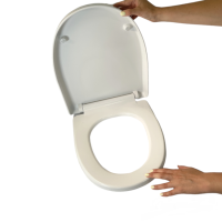 Туалетное сиденье с микролифтом из дюропласта Style 0408, Сиденье для унитаза с антибактериальным покрытием Туалетное сиденье с микролифтом из дюропласта Style 0408, Сиденье для унитаза с антибактериальным покрытием