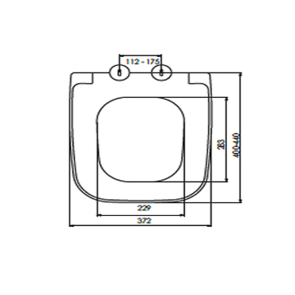 Сиденье для унитаза из дюропласта с крышкой с микролифтом Evo 0417, Прямоугольное туалетное сиденье Сиденье для унитаза из дюропласта с крышкой с микролифтом Evo 0417, Прямоугольное туалетное сиденье