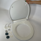 Сиденье для унитаза из дюропласта с крышкой с микролифтом Star 0422, Туалетное сиденье овальной формы Сиденье для унитаза из дюропласта с крышкой с микролифтом Star 0422, Туалетное сиденье овальной формы