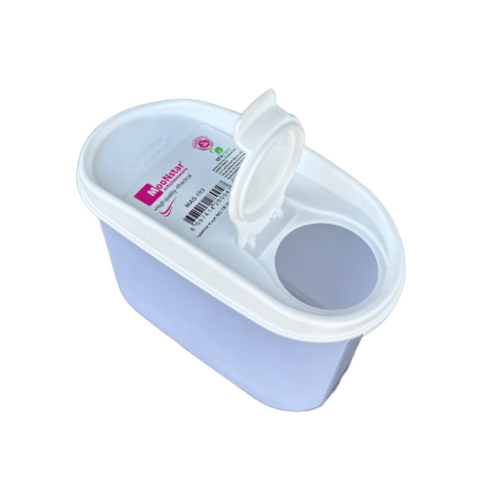 Контейнер пластиковый пищевой с крышкой Legume Box 1,2л Контейнер пластиковый пищевой с крышкой Legume Box 1,2л