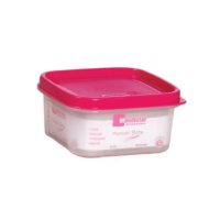 Plastic container with lid MODULAR 0.4l white Plastic container with lid MODULAR 0.4l white