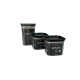 Набор акриловых контейнеров Smart 3шт с крышкой черного цвета (0,5л + 0,5л + 1л) Набор акриловых контейнеров Smart 3шт с крышкой черного цвета (0,5л + 0,5л + 1л)