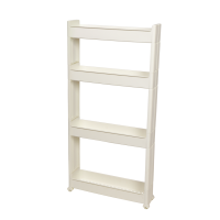 Полка-органайзер четырехъярусная пластиковая, полка этажерка напольная на четыре яруса