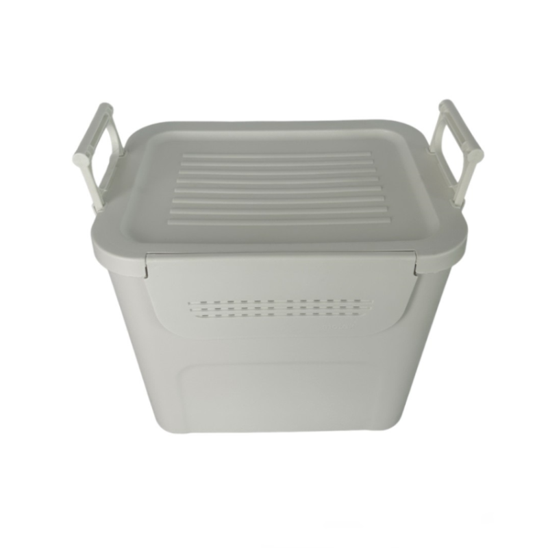 Органайзер с крышкой на 30л универсальный пластиковый белый