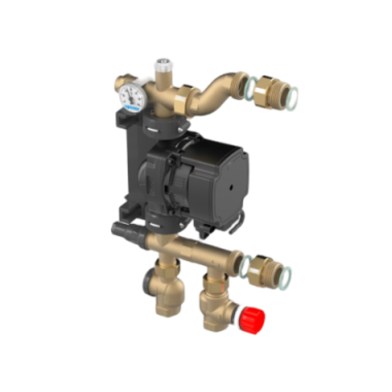 Насосно-зміш. блок Uponor Fluvia 10 кВт Push-23-B-W 