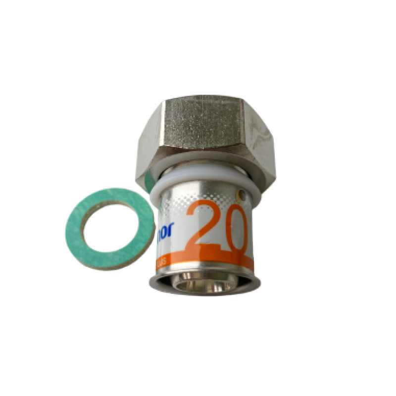 Штуцер з нак. гайкою Uponor S-Press PLUS 20-G3/4