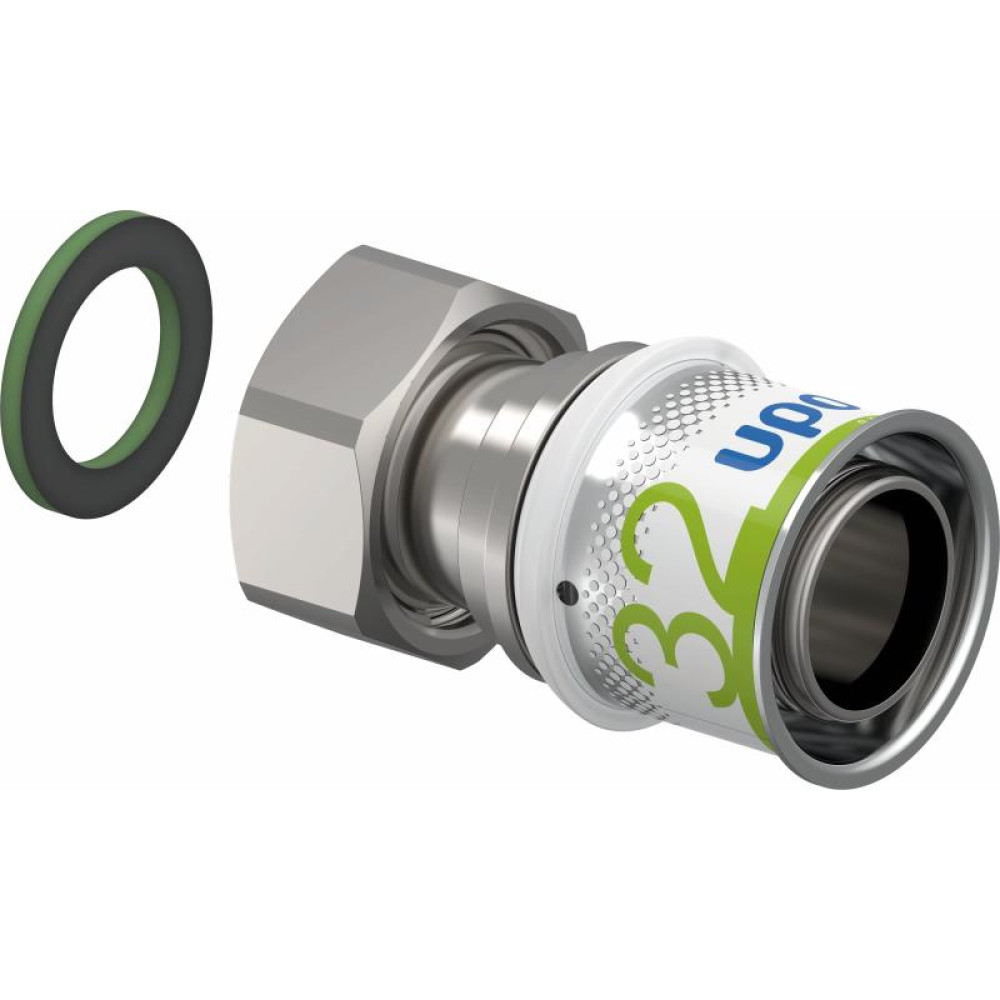 Штуцер з нак. гайкою Uponor S-Press PLUS 32-G1