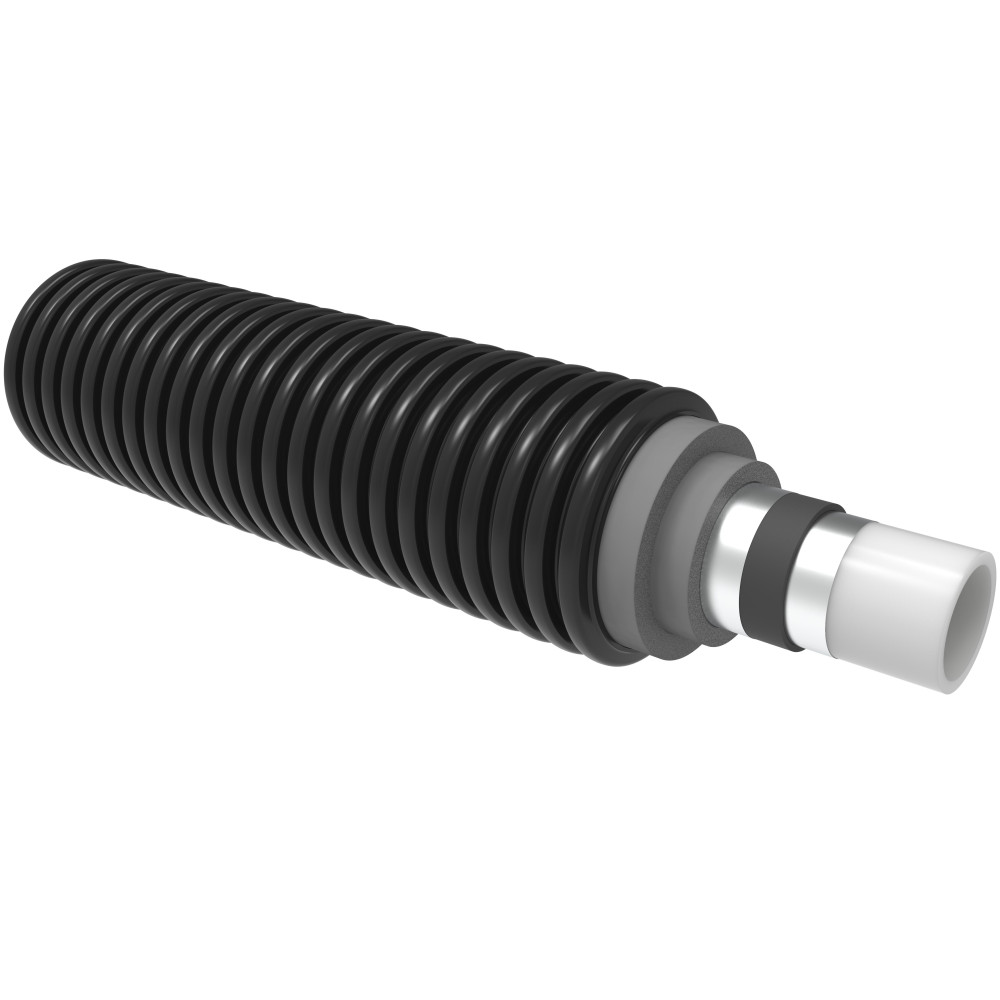 Труба Uponor Ecoflex VIP Thermo  в бухті 6 бар Single 160x14,6/250