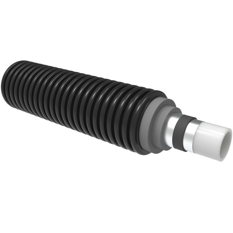 Труба Uponor Ecoflex VIP Thermo  в бухті 6 бар Single 160x14,6/250
