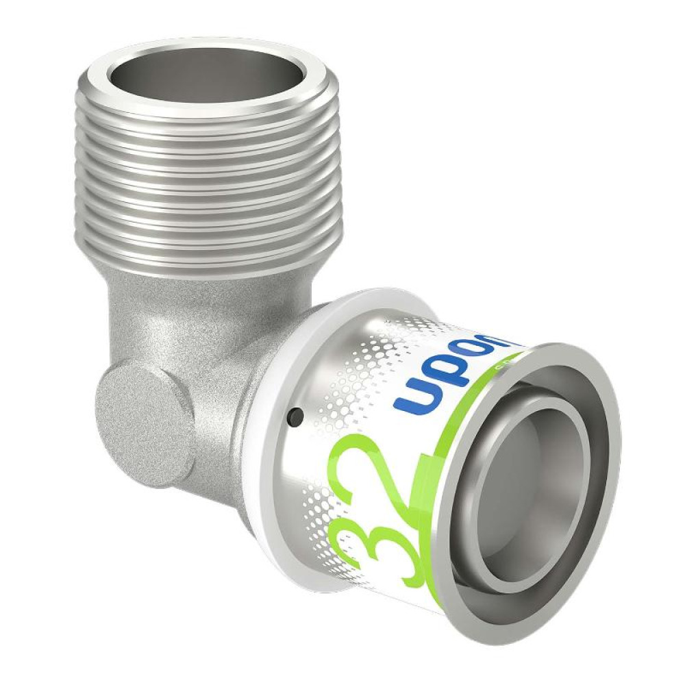 Коліно зовн. різьба Uponor S-Press PLUS 32-R1