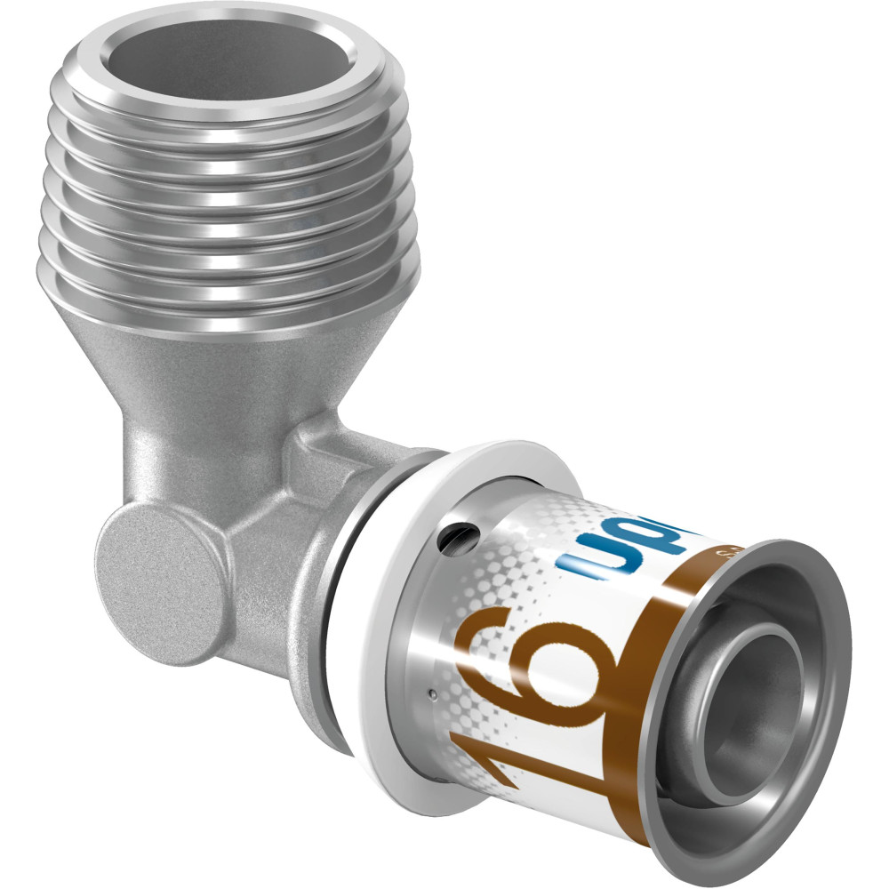 Коліно зовн. різьба Uponor S-Press PLUS 16-R1/2