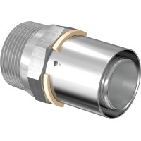 Прес-фітинги Uponor S-Press PLUS Штуцер зовн. різьба  40-R1 1/4