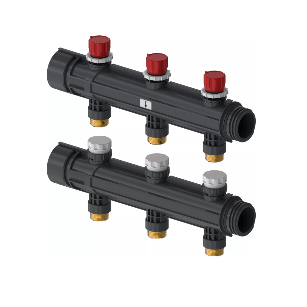 Сегмент Uponor Magna  колектора, різьба 3x3/4Euro
