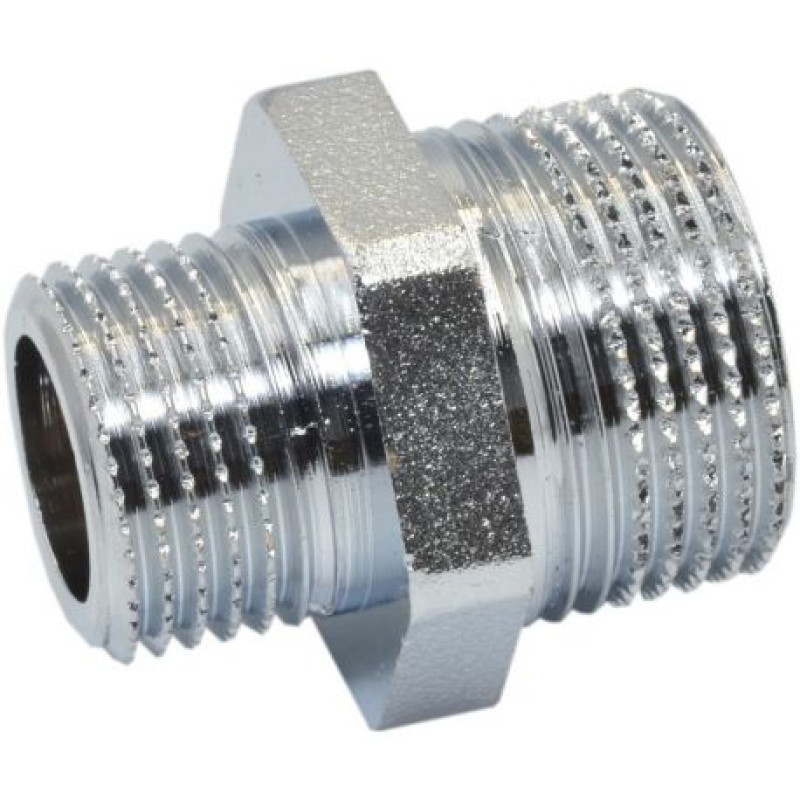 Ніпель редукційний (хром) Ø1/2″ х 3/4″ ЗЗ FP Pattaroni S.r.l.