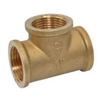 Трійник латунний Ø1/2″ ВВВ FP Pattaroni