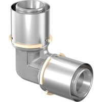 Коліно Uponor S-Press PLUS 90° латунне 50-50