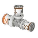 Прес-фітинги Uponor S-Press PLUS Трійник редукційний PPSU 20-16-16