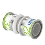 Прес-фітинги Uponor S-Press PLUS Муфта PPSU 32-32