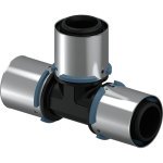 Прес-фітинги Uponor S-Press PLUS Трійник рівнопрохідний PPSU 40-40-40