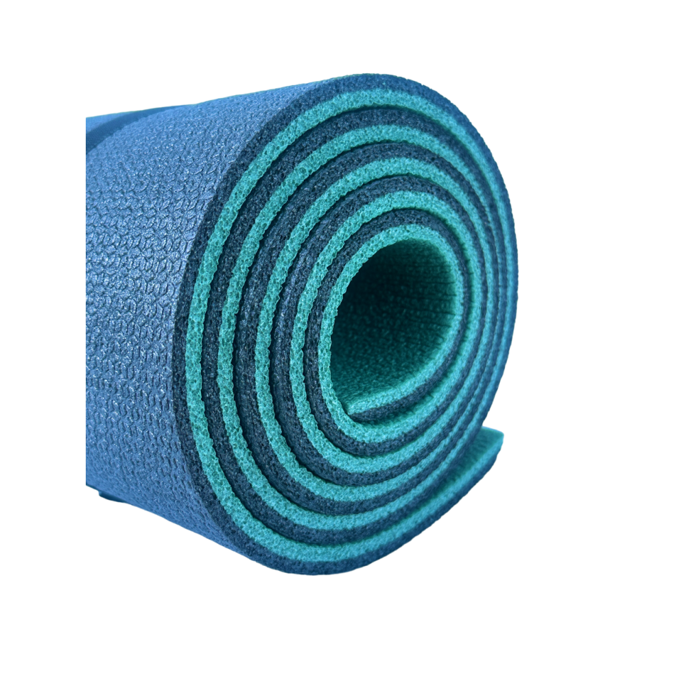 Каремат двухслойный зеленый черный 180х60см, толщина 10мм Каремат двухслойный зеленый черный 180х60см, толщина 10мм