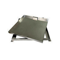 2603 Люк уличный ревизионный под брусчатку, 60х60см 2603 Люк уличный ревизионный под брусчатку, 60х60см