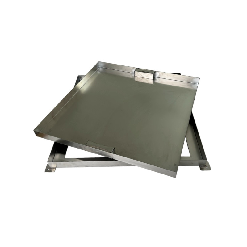 2603 Люк уличный ревизионный под брусчатку, 60х60см