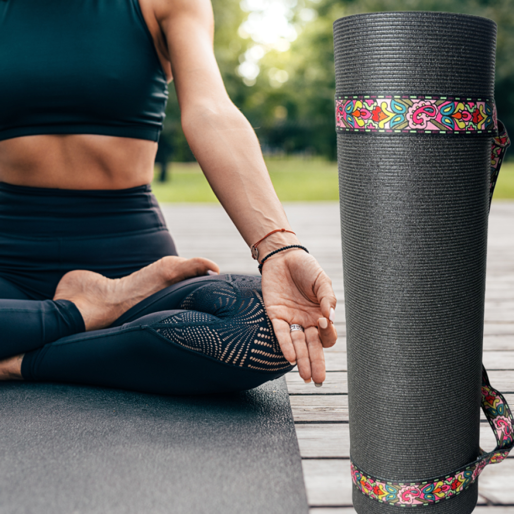 Каремат для пилатеса 1800*600*10мм, цвет серый Каремат для пилатеса 1800*600*10мм, цвет серый