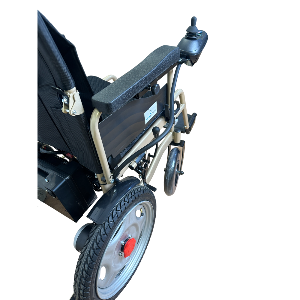 Складная электрическая коляска VRM-010 для инвалидов до 150кг Складная электрическая коляска VRM-010 для инвалидов до 150кг
