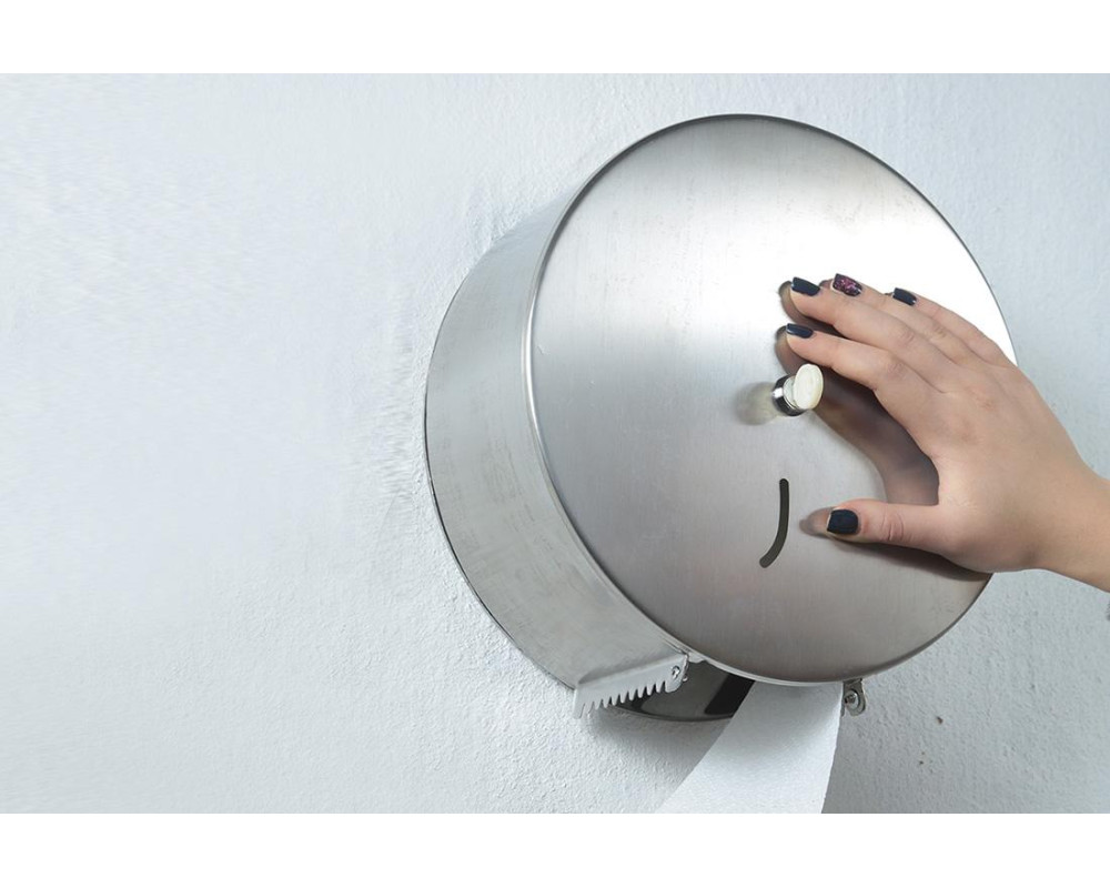 Диспенсер для туалетной бумаги: пластик или нержавеющая сталь