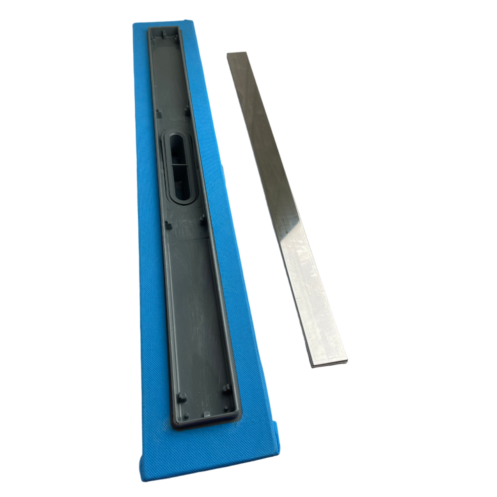 Душовий канал з горизонт. фланцем, решітка "Під Плитку" 60 см, Душовий трап з подвійним гідрозатвором Душовий канал з горизонт. фланцем, решітка "Під Плитку" 60 см, Душовий трап з подвійним гідрозатвором