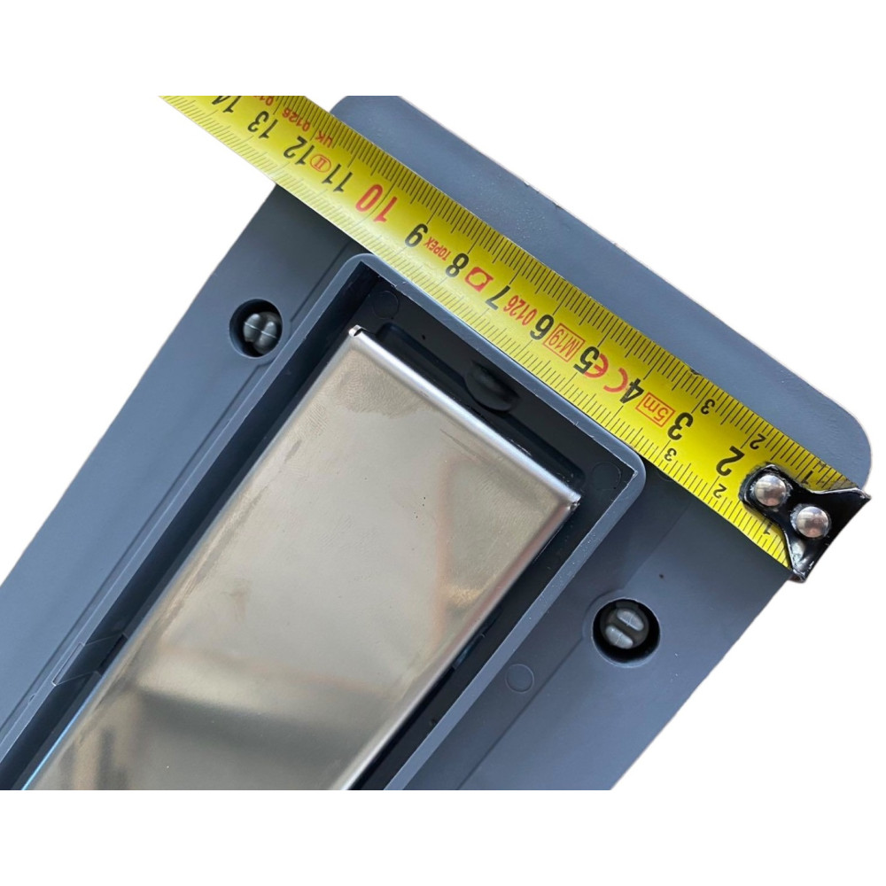 Сливной трап для душа с поворотным сифоном 360, решетка "ПОД ПЛИТКУ" 60 см, Канализационный сливной лоток Сливной трап для душа с поворотным сифоном 360, решетка "ПОД ПЛИТКУ" 60 см, Канализационный сливной лоток