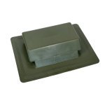 8010 Aerator for bitumen roof, 34x44x8.5cm, green color