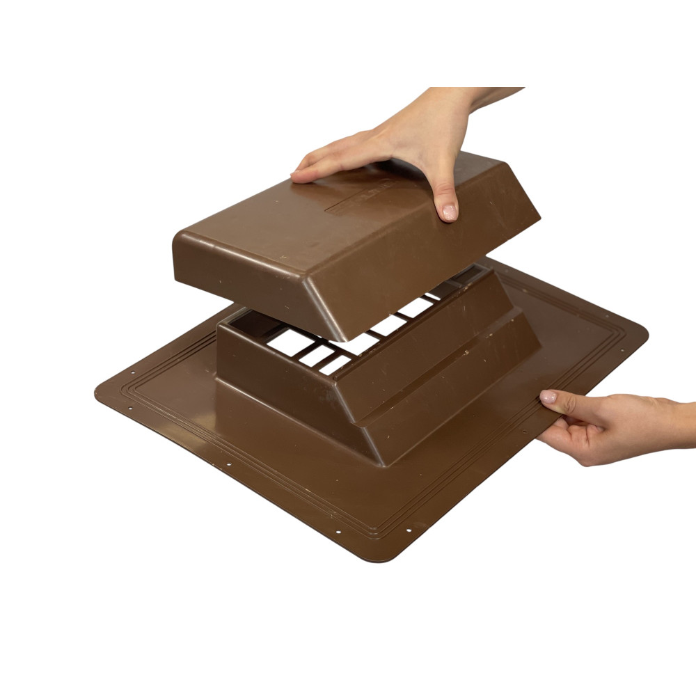 8010 Аэратор для битумной кровли, 34х44х8, 5см, цвет красный 8010 Аэратор для битумной кровли, 34х44х8, 5см, цвет красный