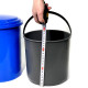 Контейнер для мусора с педалью 12л, пластик, цвет синий