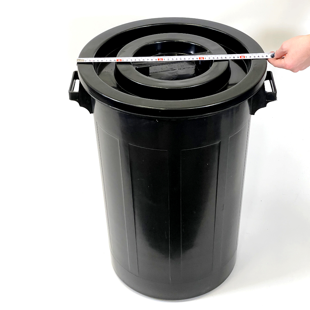Мусорный контейнер промышленного типа/пластиковый контейнер на 90 л со съемной крышкой Мусорный контейнер промышленного типа/пластиковый контейнер на 90 л со съемной крышкой