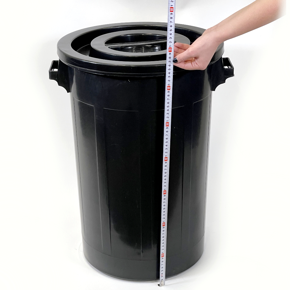 Мусорный контейнер промышленного типа/пластиковый контейнер на 90 л со съемной крышкой Мусорный контейнер промышленного типа/пластиковый контейнер на 90 л со съемной крышкой